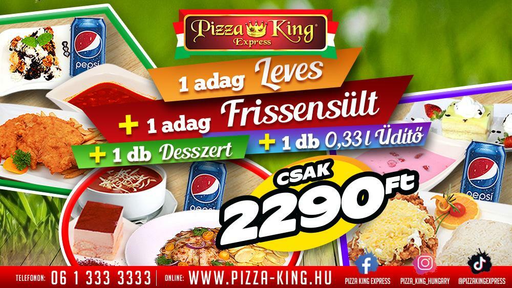 Pizza King 7 - Online rendelés - Házhozszállítás