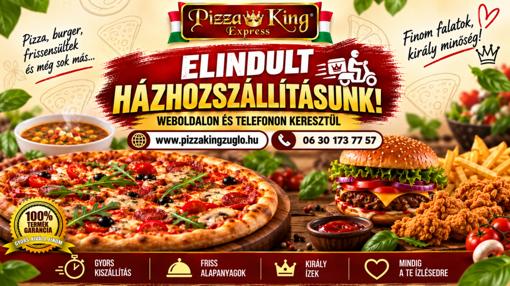 Pizza King 7 - Online rendelés - Házhoz szállítás