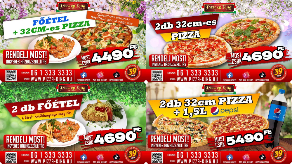 Pizza King 4 - Online rendelés - Házhozszállítás