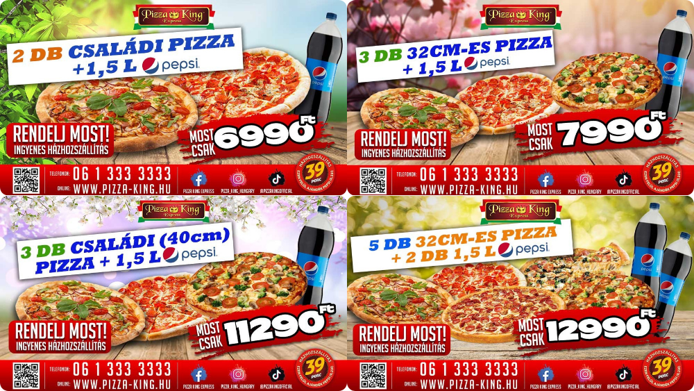 Pizza King 4 - Online rendelés - Házhozszállítás